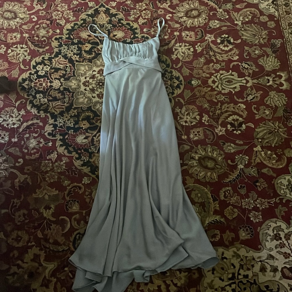 Blue maxi/midi dress size small from Miami